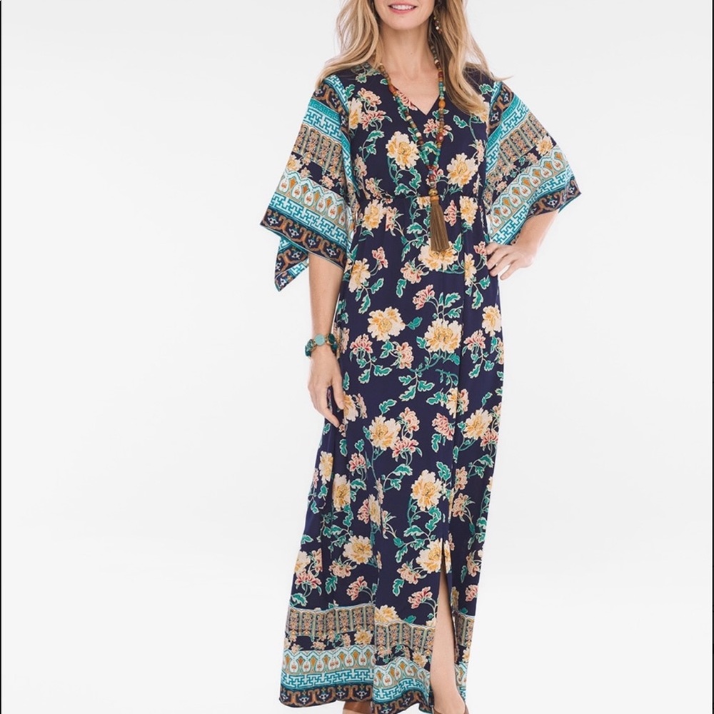 Chico’s kimono maxi dress